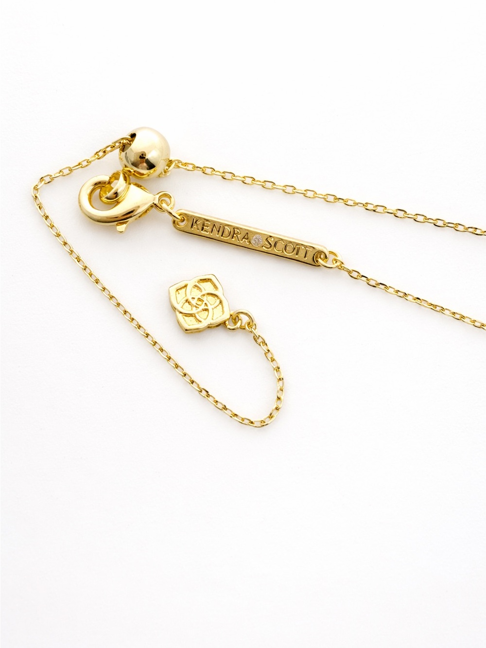 KENDRA SCOTT Leighton Gold Pearl Strand Necklace in Freshwater - Picture 6 of 6